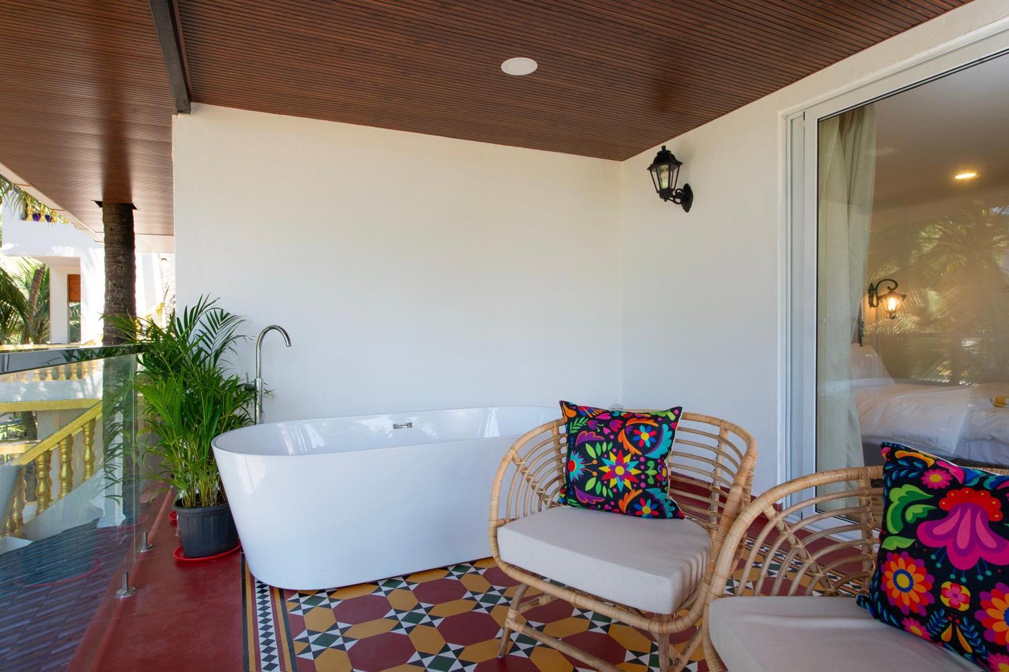 The Rose Goa Beach Resort أغوندا المظهر الخارجي الصورة